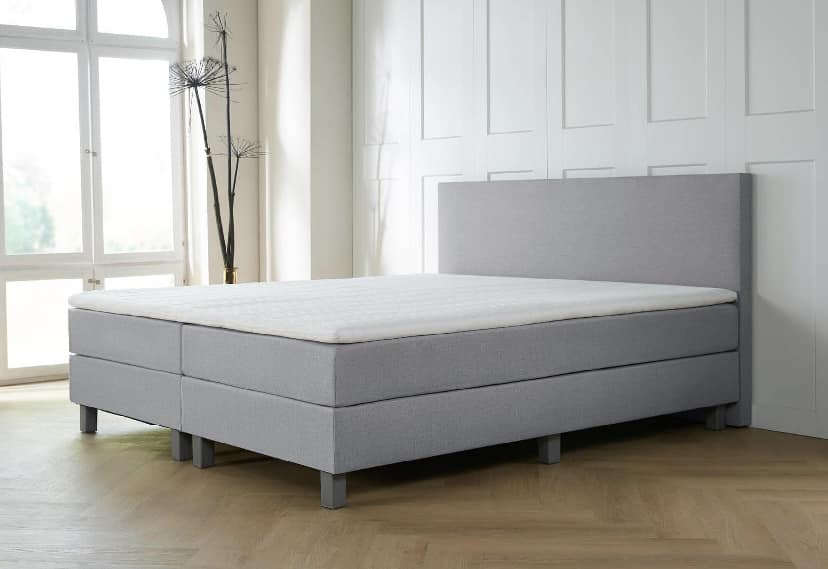 elektrische boxspring grijs