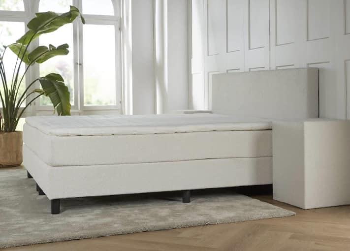 elektrische boxspring wit